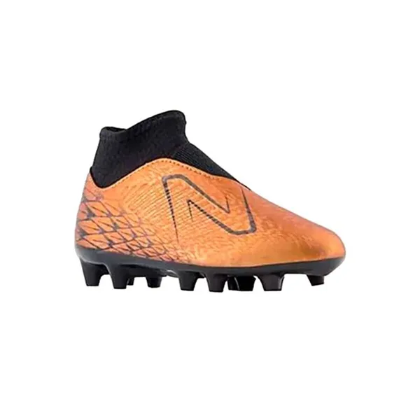 Childrens Football Boots New Balance Tekela v4 Magique FG Brown