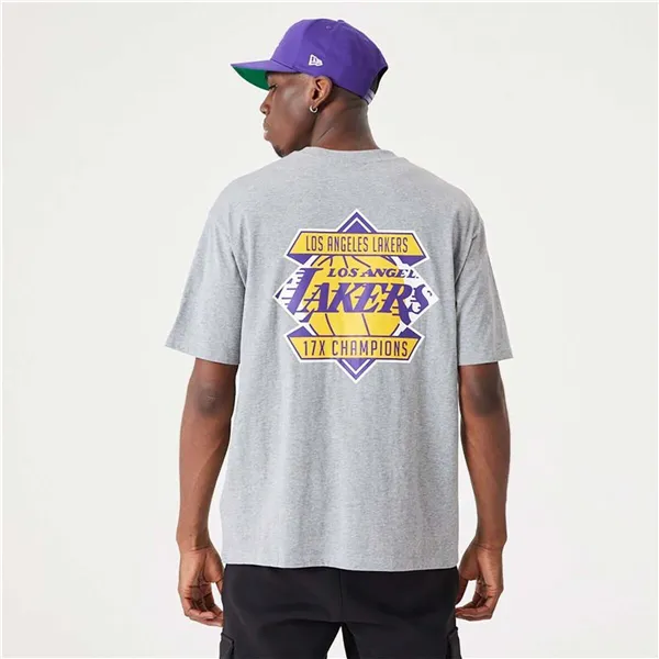 Men’s Short Sleeve T-Shirt New Era 60332201 Grey (S)