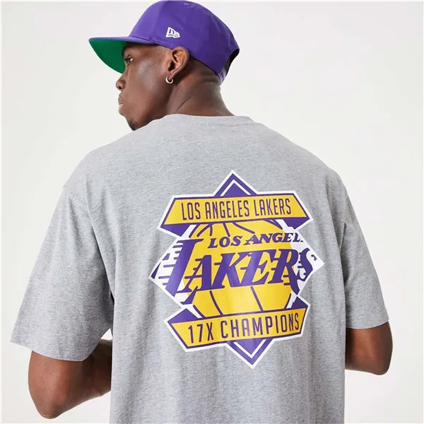 Men’s Short Sleeve T-Shirt New Era 60332201 Grey (S)