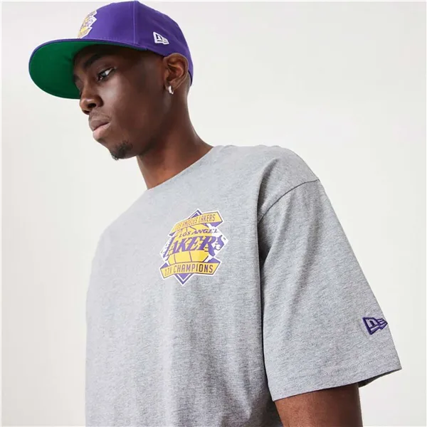 Men’s Short Sleeve T-Shirt New Era 60332201 Grey (S)