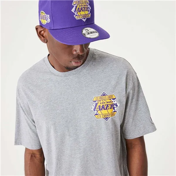 Men’s Short Sleeve T-Shirt New Era 60332201 Grey (S)