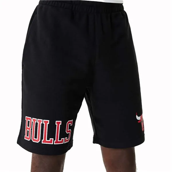 Men's Basketball Shorts New Era NBA Chicago Bulls Black