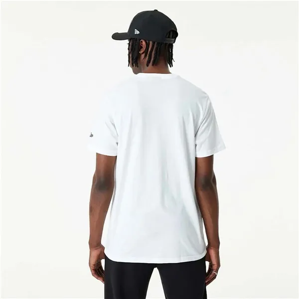Men’s Short Sleeve T-Shirt New Era 60357058 White (XL)
