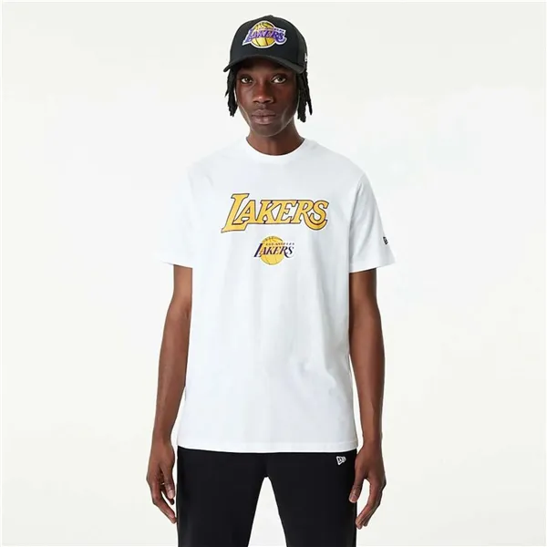 Men’s Short Sleeve T-Shirt New Era 60357058 White (XL)