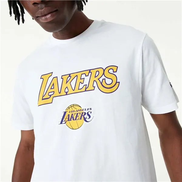 Men’s Short Sleeve T-Shirt New Era 60357058 White (XL)