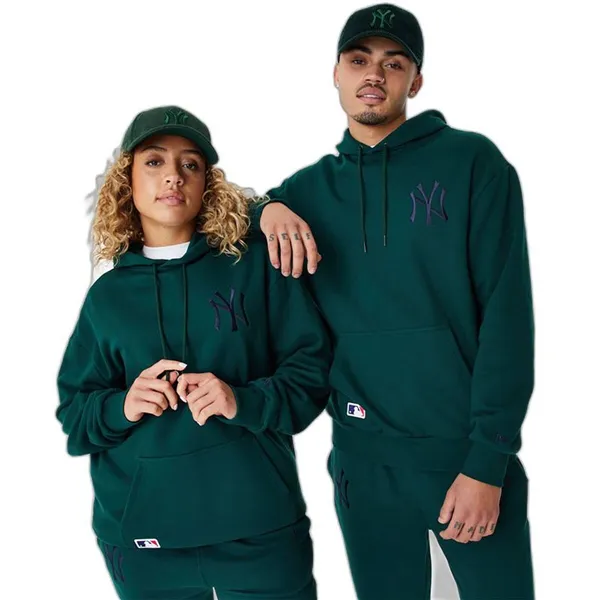 Men’s Hoodie New Era League Essentials Dark green