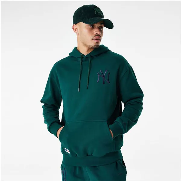 Men’s Hoodie New Era League Essentials Dark green