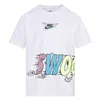Child's Short Sleeve T-Shirt Nike 86L110-001 White (2-3 Years)