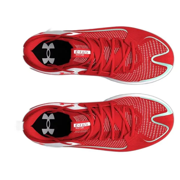 Basketball Shoes for Adults Under Armour 3026630-600 Red