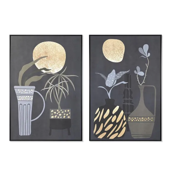 Canvas DKD Home Decor polystyrene Canvas