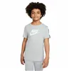 Child's Short Sleeve T-Shirt Nike DX2300-077 Grey Light grey (7-8 Years)