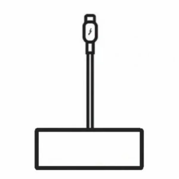 USB Cable Apple White