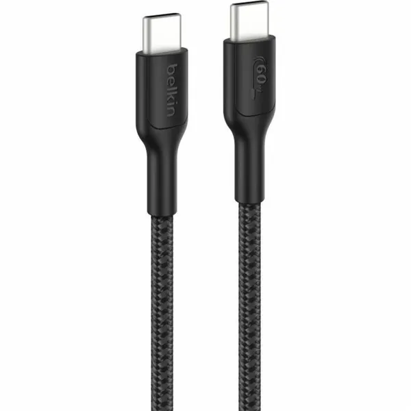 USB Cable Belkin ENA008HQ2MBK Black 2 m