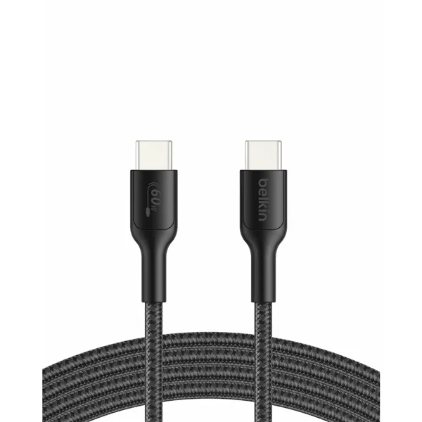 USB Cable Belkin ENA008HQ2MBK Black 2 m