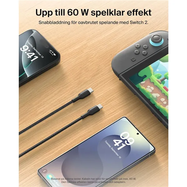USB Cable Belkin ENA008HQ2MBK Black 2 m