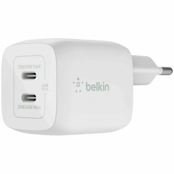 Wall Charger Belkin WCH011VFWH White