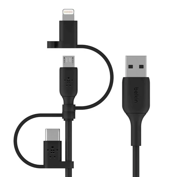 USB Cable Belkin CAC001BT1MBK Black 1 m