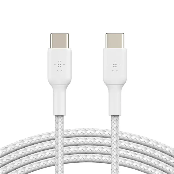 USB Cable Belkin CAB004BT1MWH2PK White 1 m