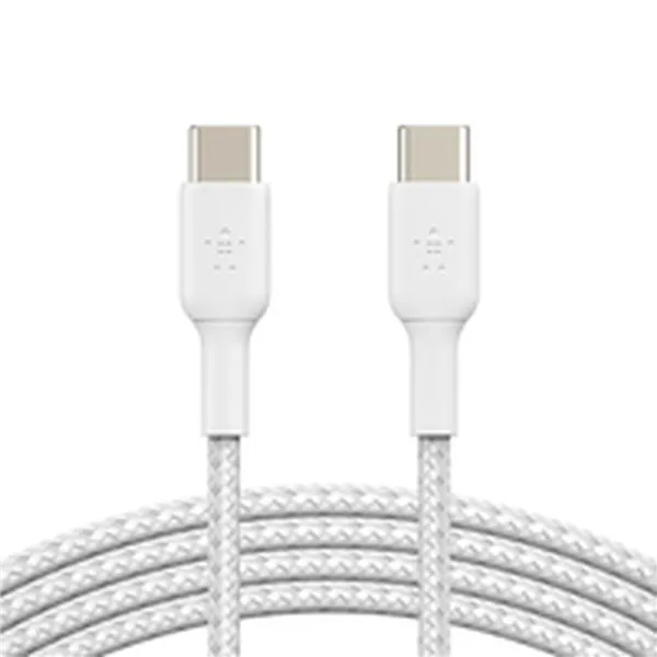 USB Cable Belkin CAB004BT1MWH2PK White 1 m