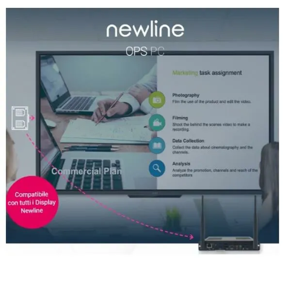 USB Cable Newline Interactive WB7C120U Black
