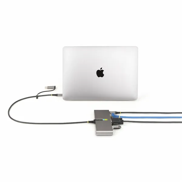 USB Cable Startech 5G2A1SGBB-USB-C-HUB Grey