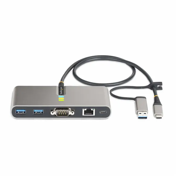 USB Cable Startech 5G2A1SGBB-USB-C-HUB Grey
