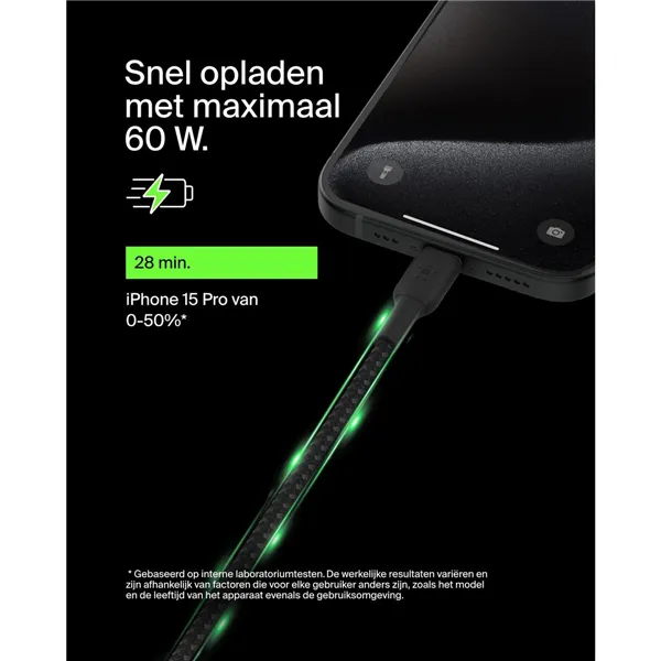 USB-C to USB-C Cable Belkin CAB004BT0MBK Black