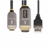 USB Cable Startech 145B-USBC-HDMI4K-AOC Black