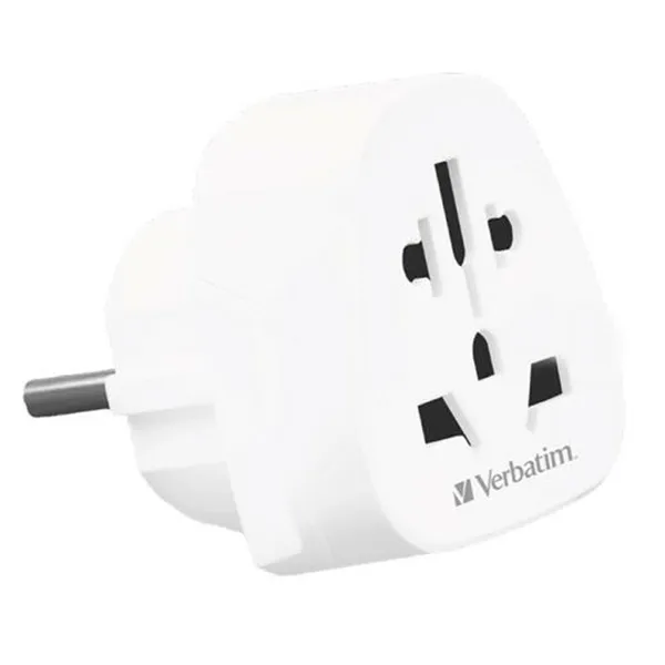 Universal Travel Power Adapter Verbatim 49549 White