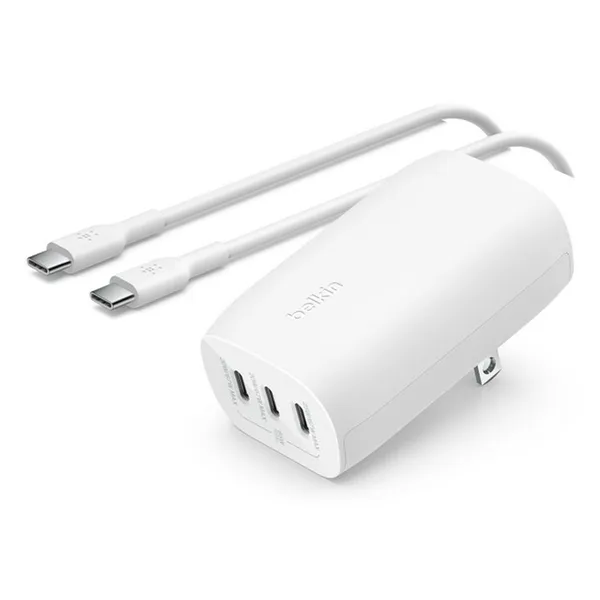 Wall Charger Belkin WCC002VF2MWH-B6 White
