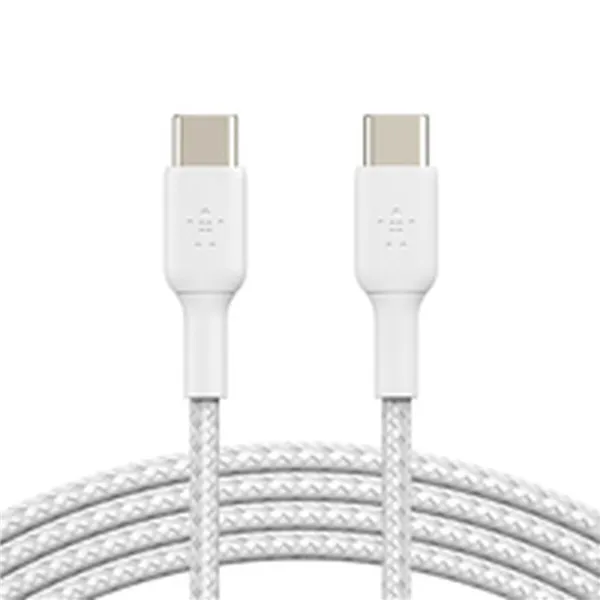 USB-C Cable Belkin CAB004BT2MWH2PK White 2 m (2 Units)