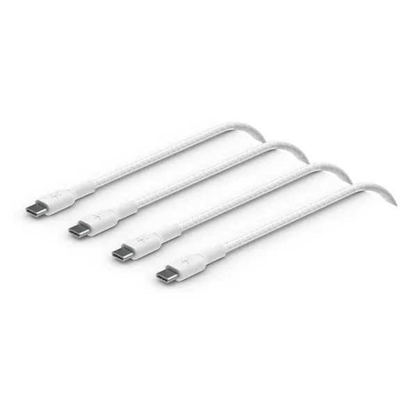 USB-C Cable Belkin CAB004BT2MWH2PK White 2 m (2 Units)