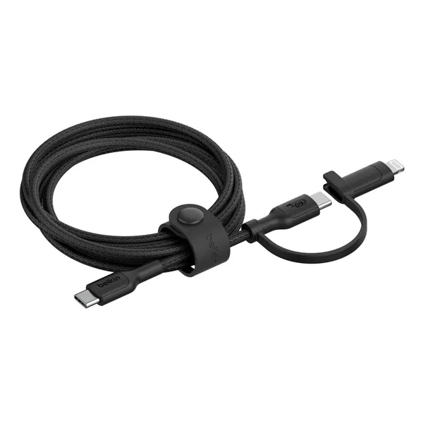 USB Cable Belkin CAC003HQ1.5MBK Black 1,5 m