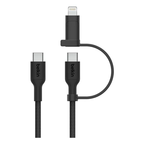 USB Cable Belkin CAC003HQ1.5MBK Black 1,5 m