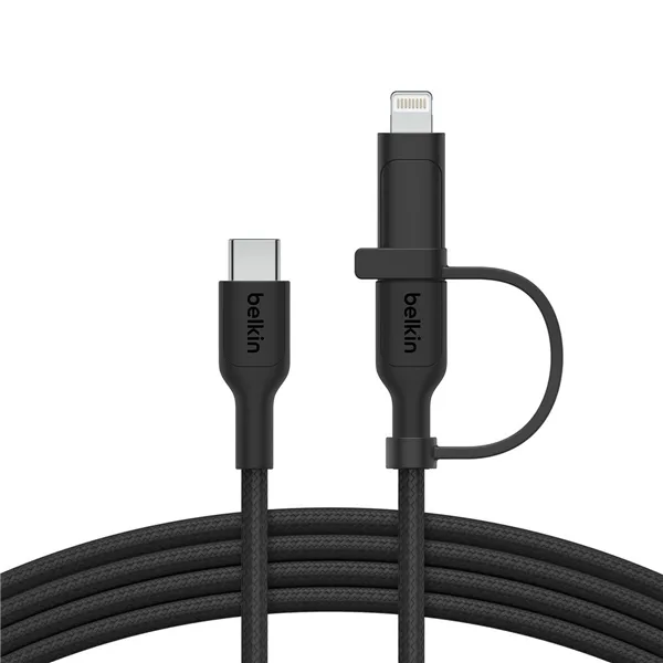 USB Cable Belkin CAC003HQ1.5MBK Black 1,5 m