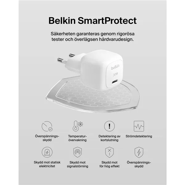 USB to Lightning Cable Belkin WCA008KQ1MWH-B5