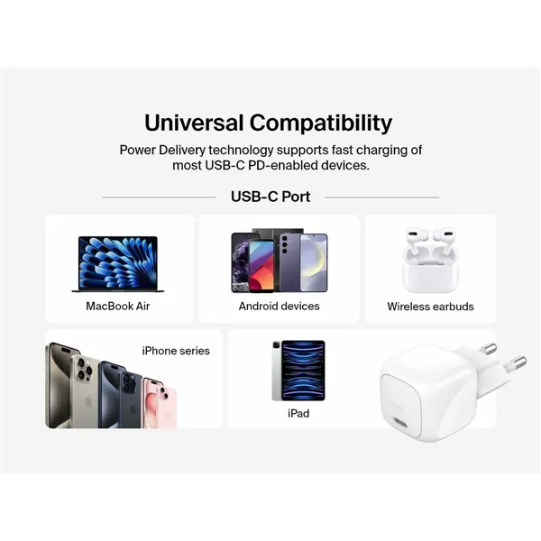 USB to Lightning Cable Belkin WCA008KQ1MWH-B5