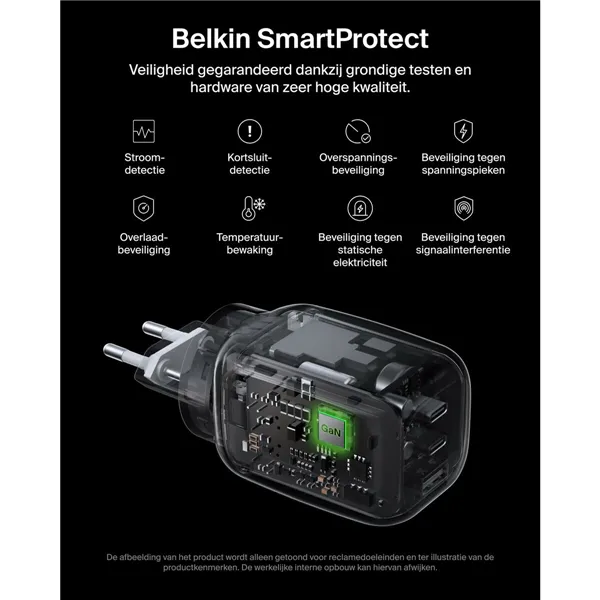 USB Cable Belkin WCH016HQWH White
