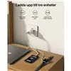 USB Cable Belkin WCH018HQWH White