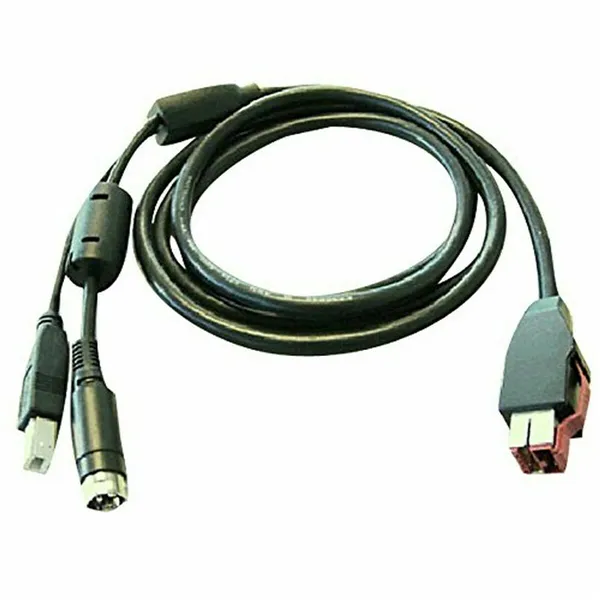USB Cable HP Cable en Y con alim. USB Black