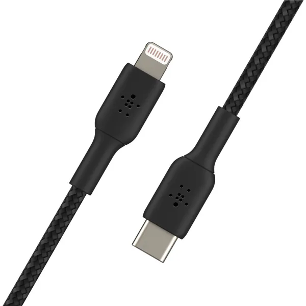 USB-C to Lightning Cable Belkin CAA004BT1MBK 1 m Black