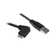 USB Cable to micro USB Startech USB3AU1MRS Black
