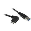 USB Cable to micro USB Startech USB3AU1MRS Black