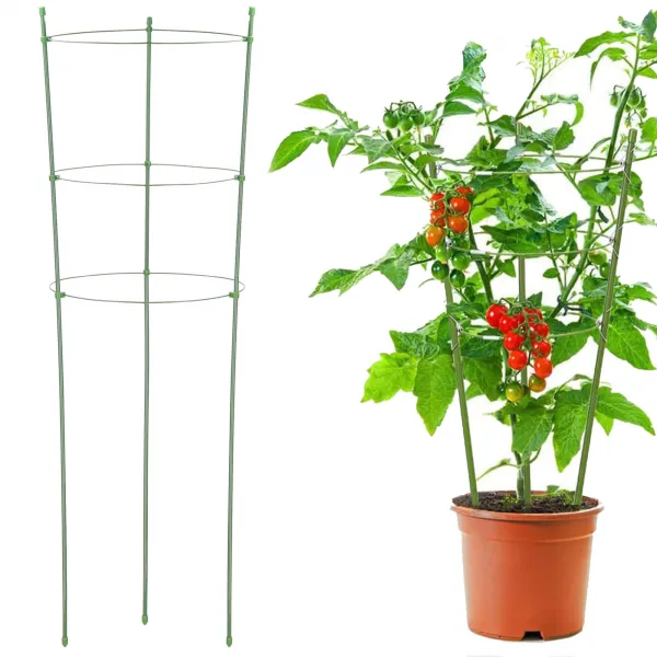 Gėlės žiedų atrama Springos HA5167 91 cm žalia