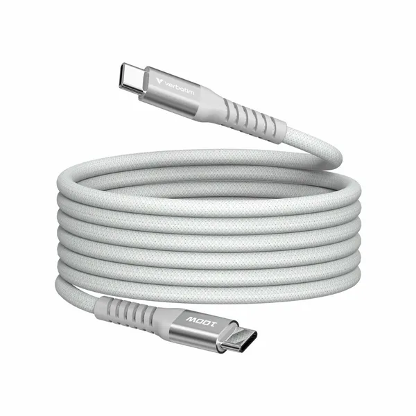 Magnetic Cables Verbatim Grey 1,2 m
