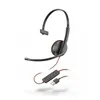 Headphones with Microphone Poly 209748-201 Black
