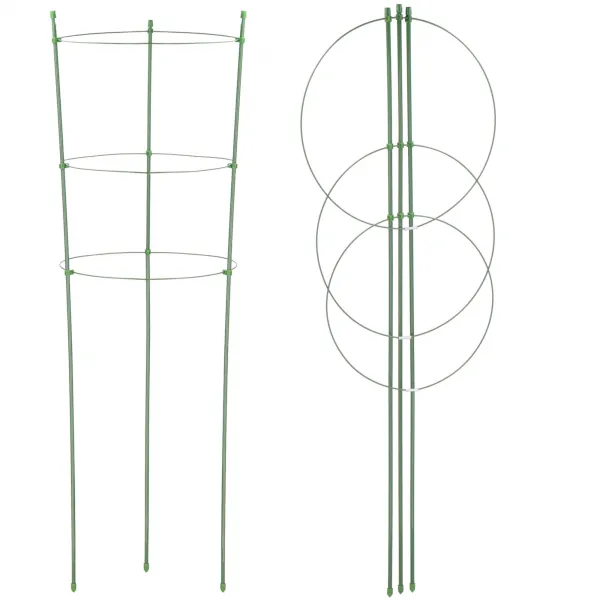 Gėlės žiedų atrama Springos HA5167 91 cm žalia