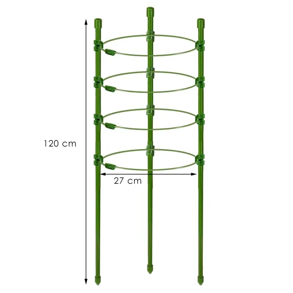 Flower ring support Springos HA5168 120 cm green