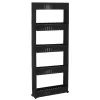 Mobile shelf on wheels Springos HA1018