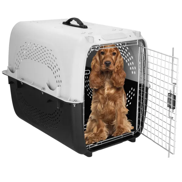 Транспортировочна клетка для животных Springos PA0328 до 20 кг 69x47x55 см